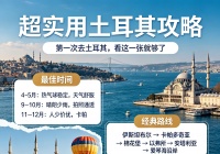 土耳其行前准备＆关心的问题 超实用
